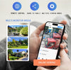 V380 Solar Light With 4g Dual Lens Camera
