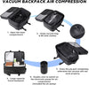 Traveling Bag Vacuum Compression With Air Pump Device 17-Inch Backpack, Waterproof Oxford Fabric