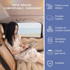 Car Travel Bed Air Inflatable Mattress Back Seat Rest Cushion