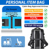 Traveling Bag Vacuum Compression With Air Pump Device 17-Inch Backpack, Waterproof Oxford Fabric