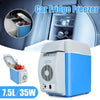 Car Mounted Refrigerator Dual-purpose 7.5L Portable Car Small Cold And Warm