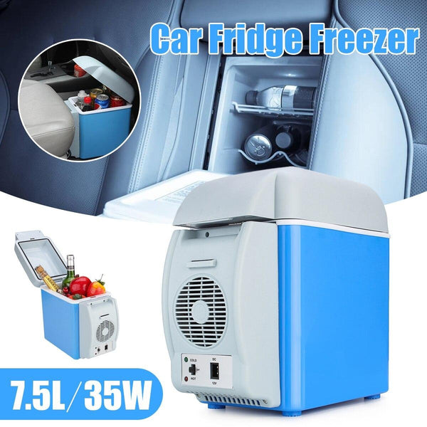 Car Mounted Refrigerator Dual-purpose 7.5L Portable Car Small Cold And Warm