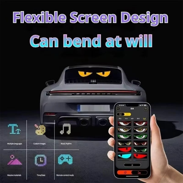 Flexible LED Display Screen For Car