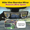 Wide Angle Rearview Mirror With Angel Vision