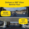 Wide Angle Rearview Mirror With Angel Vision